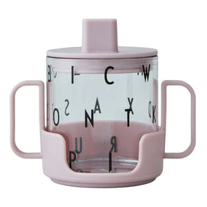 Buchstaben-Design – Tritan-Geschenkset | Dunkelviolett