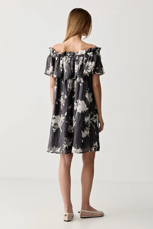 Marc O'Polo schulterfreies Kleid