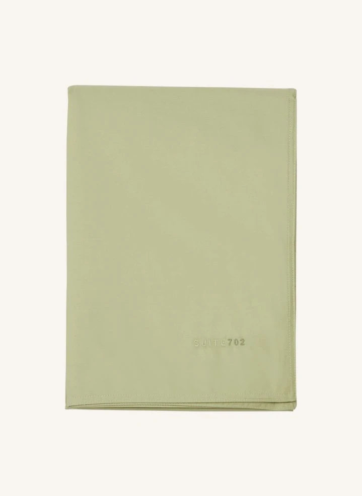 Suite 702 - Organischer Percale Kopfkissenbezug | Pistaziengrün