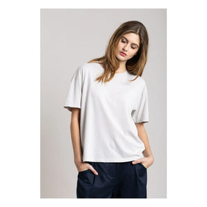 Smallable Woman - Hana Bio-Baumwoll-T-Shirt | Perlengrau
