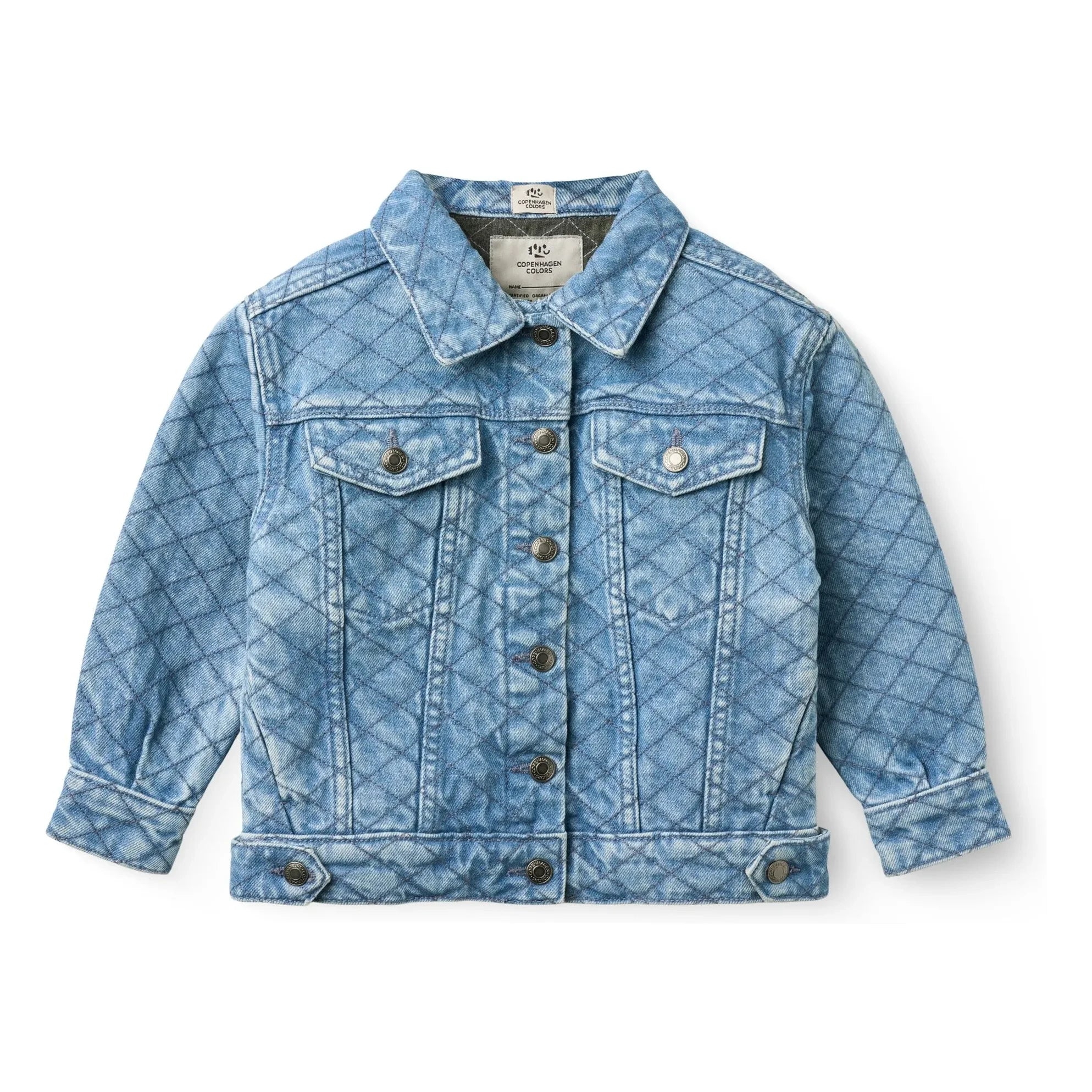 Copenhagen Colors - Jeans Steppjacke aus Bio-Baumwolle | Hellblau
