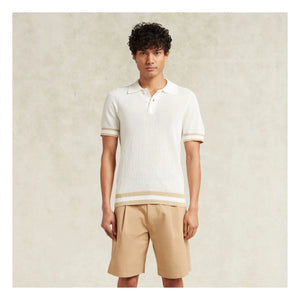Ché Studios - Quinn Baumwoll-Poloshirt | Weiß