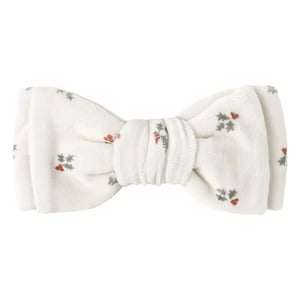 Quincy Mae - Holly Berry Schleifen-Haarband | Ecru