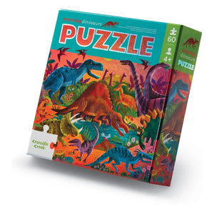 Crocodile Creek - Holografisches Puzzle Dinosaurier - 60 Teile