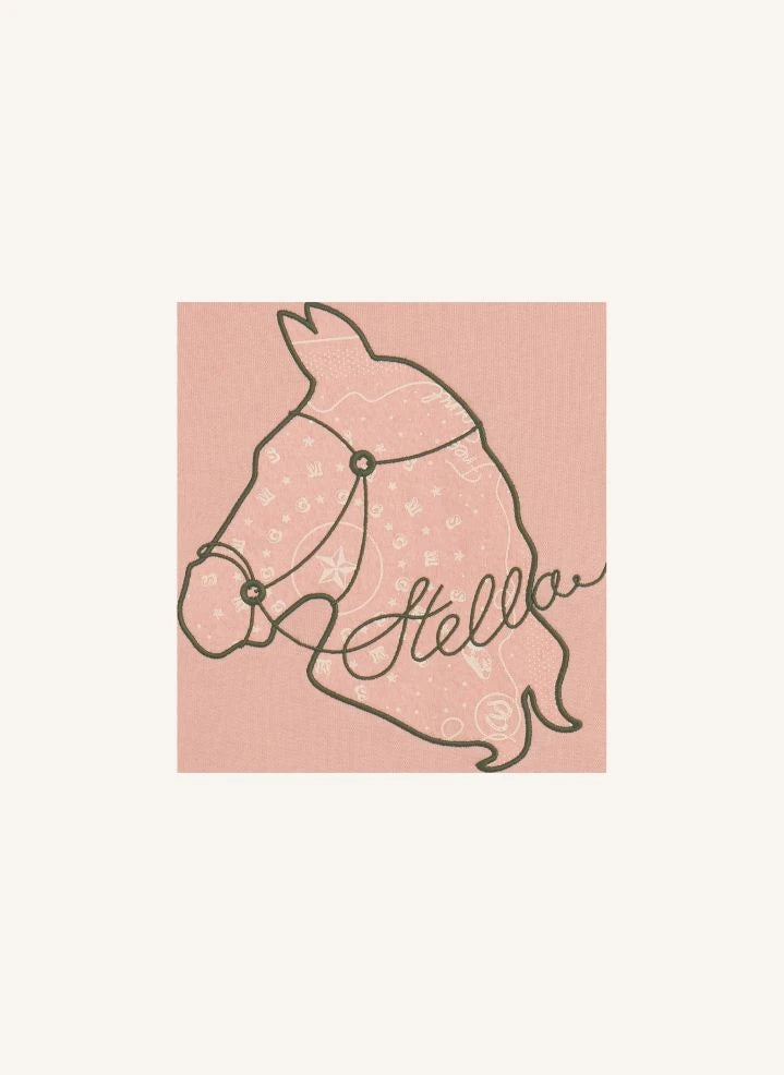 Stella McCartney Kids - Pferde-Sweatshirt | Rosa