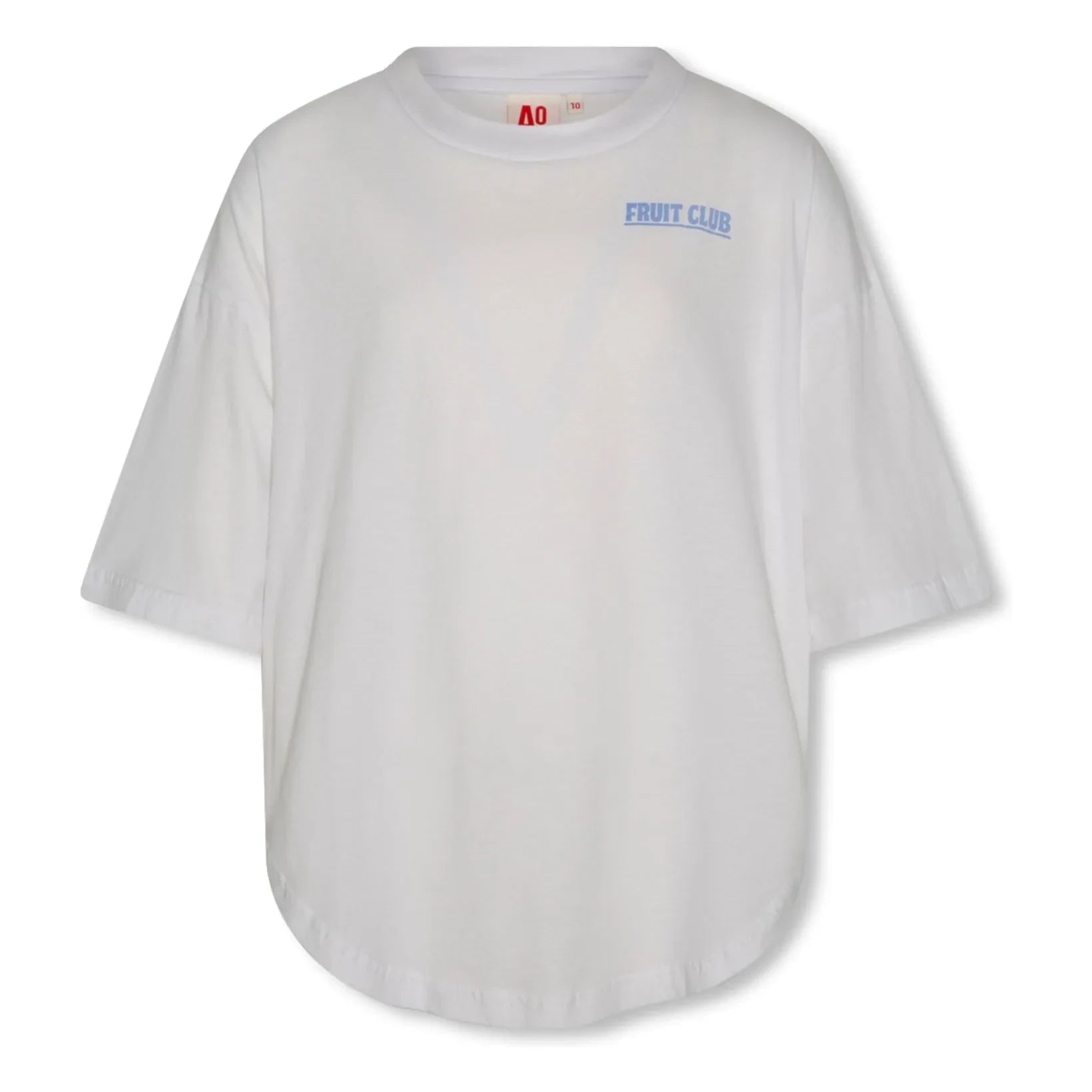 AO76 - Oversize T-Shirt True Fresh Recycelte Baumwolle | Weiß