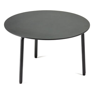 Serax - August Outdoor Beistelltisch Rund | Schwarz