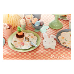 Meri Meri - Ostern Pappteller mit Motiven - 8er Set | Pastell