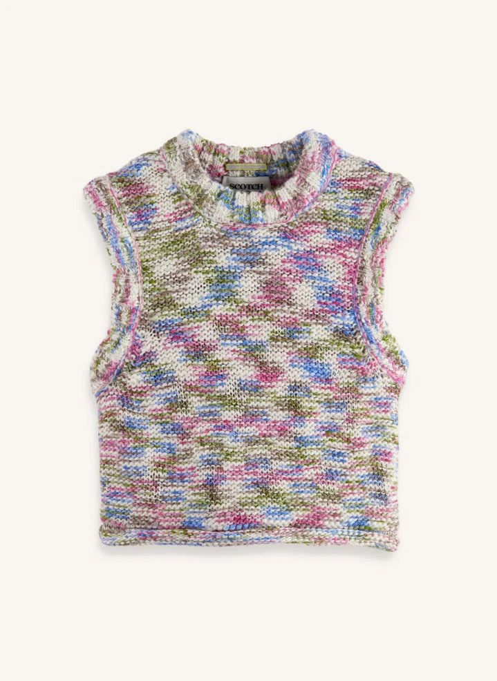 Scotch & Soda - Ärmelloser Pullover | Rosa