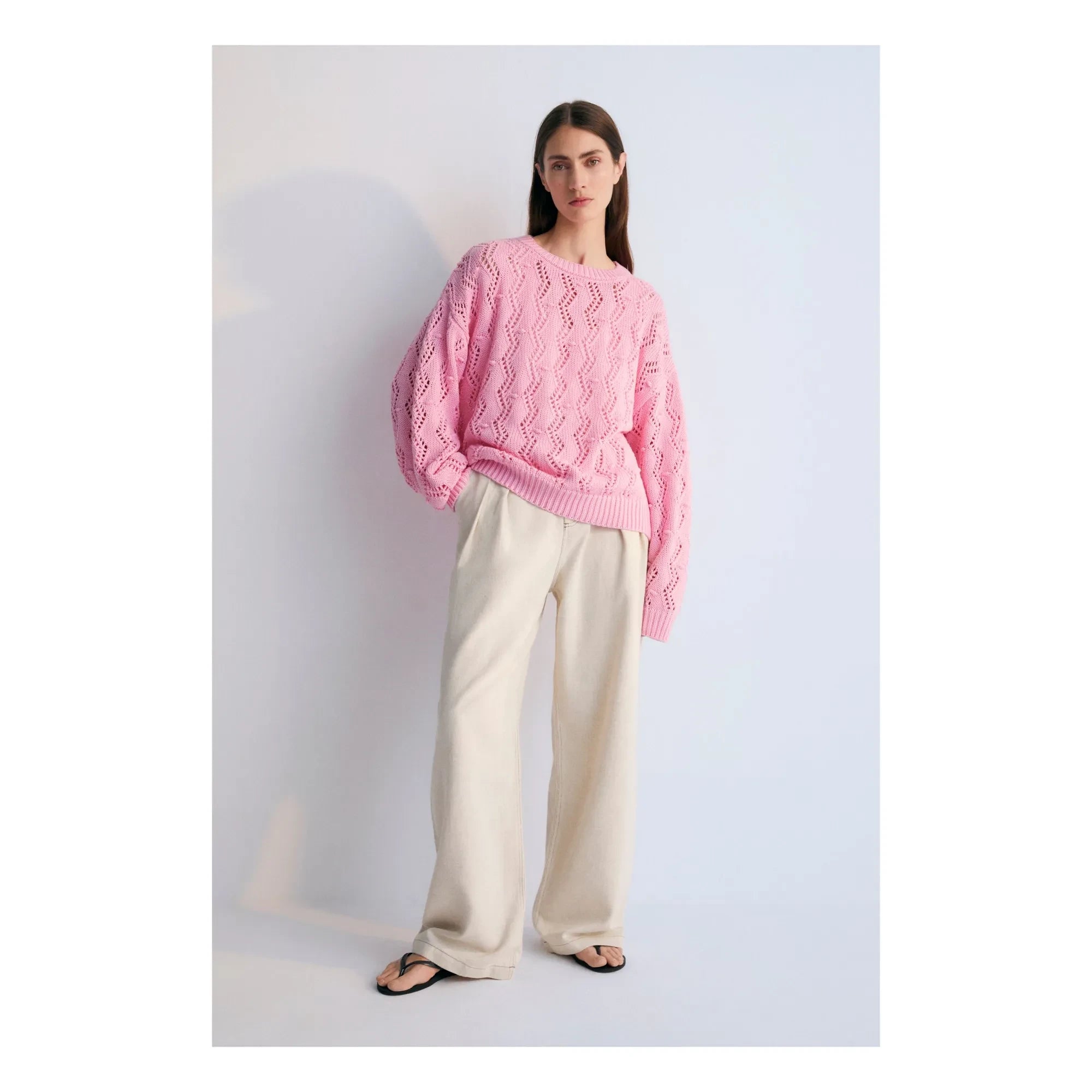 the new society - Lassi Bio-Baumwolljeans - Damenkollektion | Ecru