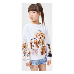 Molo - Maxi Dog Sweat Bio-Baumwolle | Weiß
