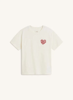 The North Face - Brand Proud Heart T-Shirt | Ecru