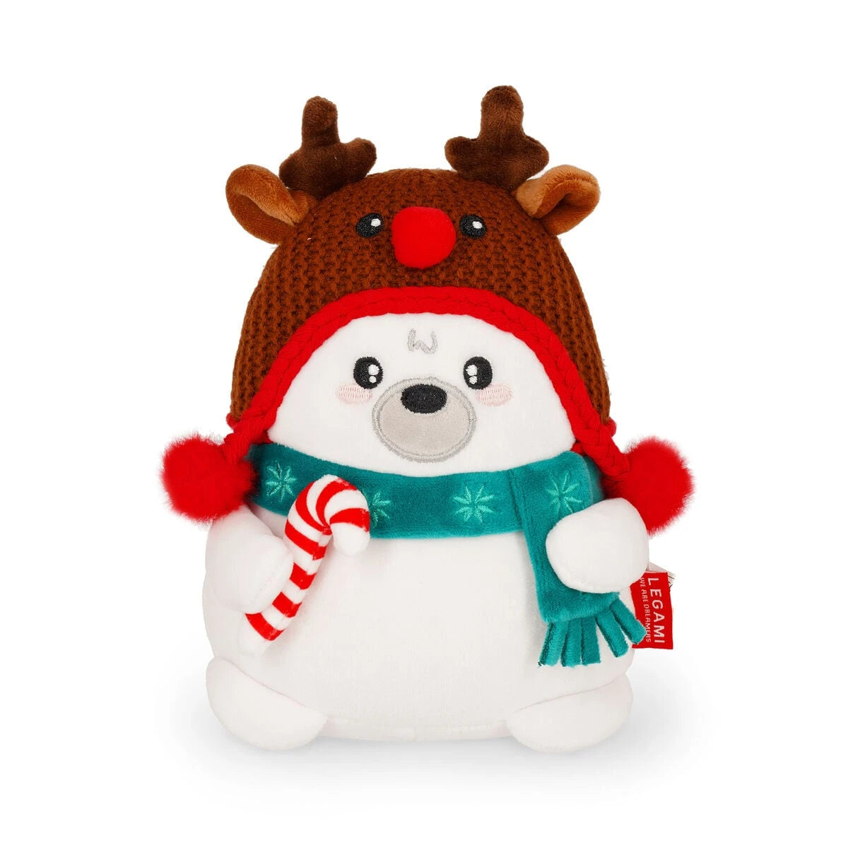 Legami - Polarbär Weihnachts Plüschspielzeug - Mini Superweich!