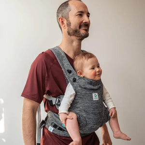 Carifit+ Baby Carrier - Cool Grey-Baby Carriers-Cool Grey- | Natural Baby Shower