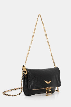 ZADIG&VOLTAIRE ROCK NANO GRAINED LEATHER Deri Çanta