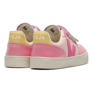 Veja - Scratch-Sneakers Kleine V-10 Leder | Pink