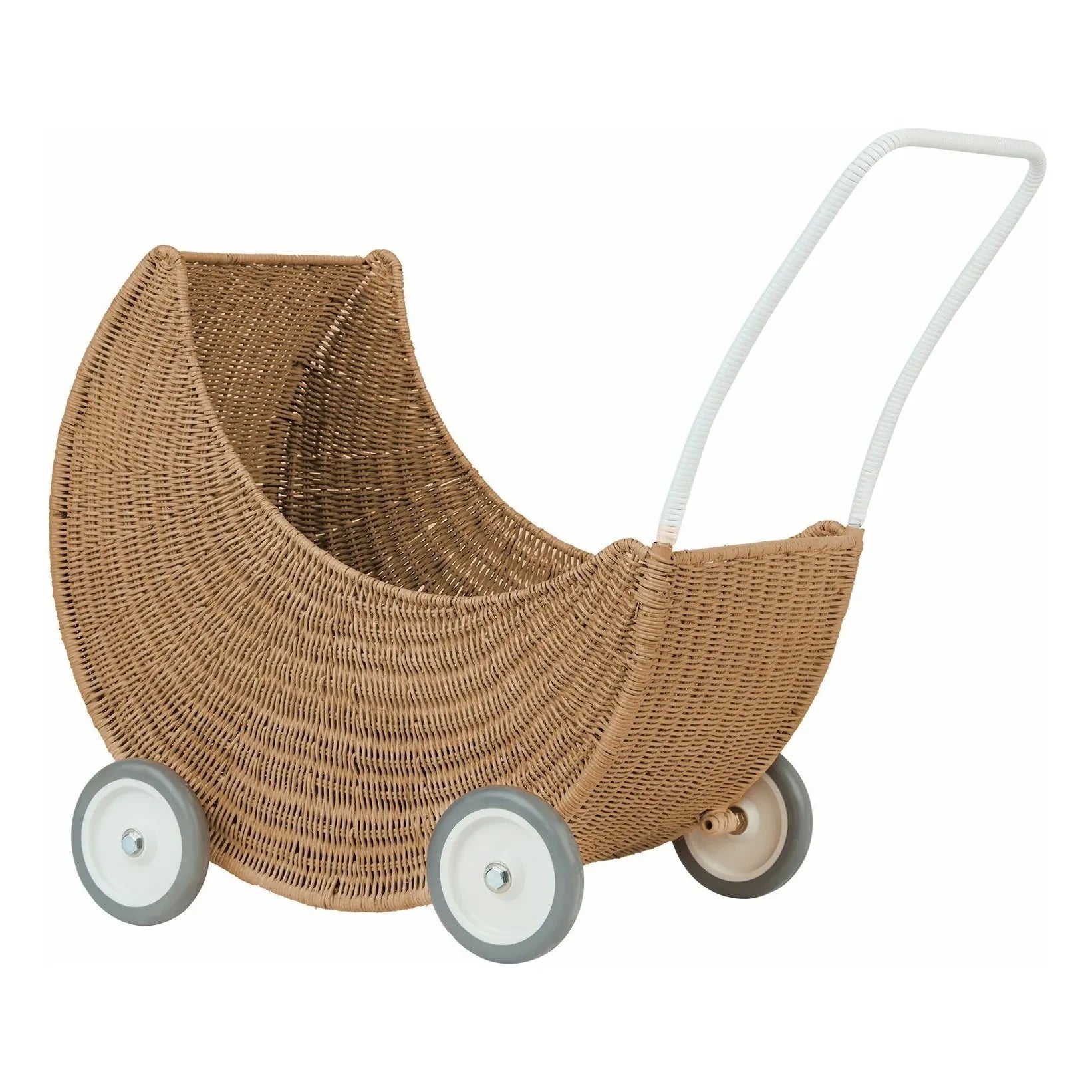 Olli Ella - Lune Rattan Puppenwagen