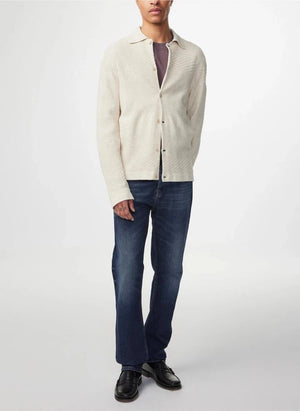 NN.07 - Troy 6575 Baumwoll- und Leinenjacke | Natural