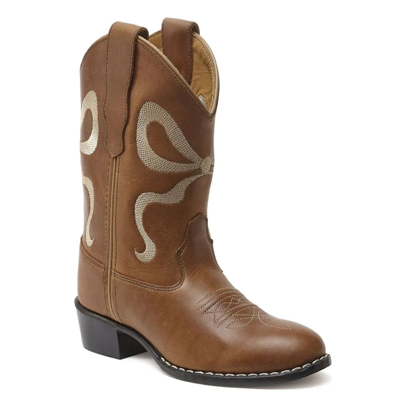 Bootstock - Santiags Bow Leder | Braun