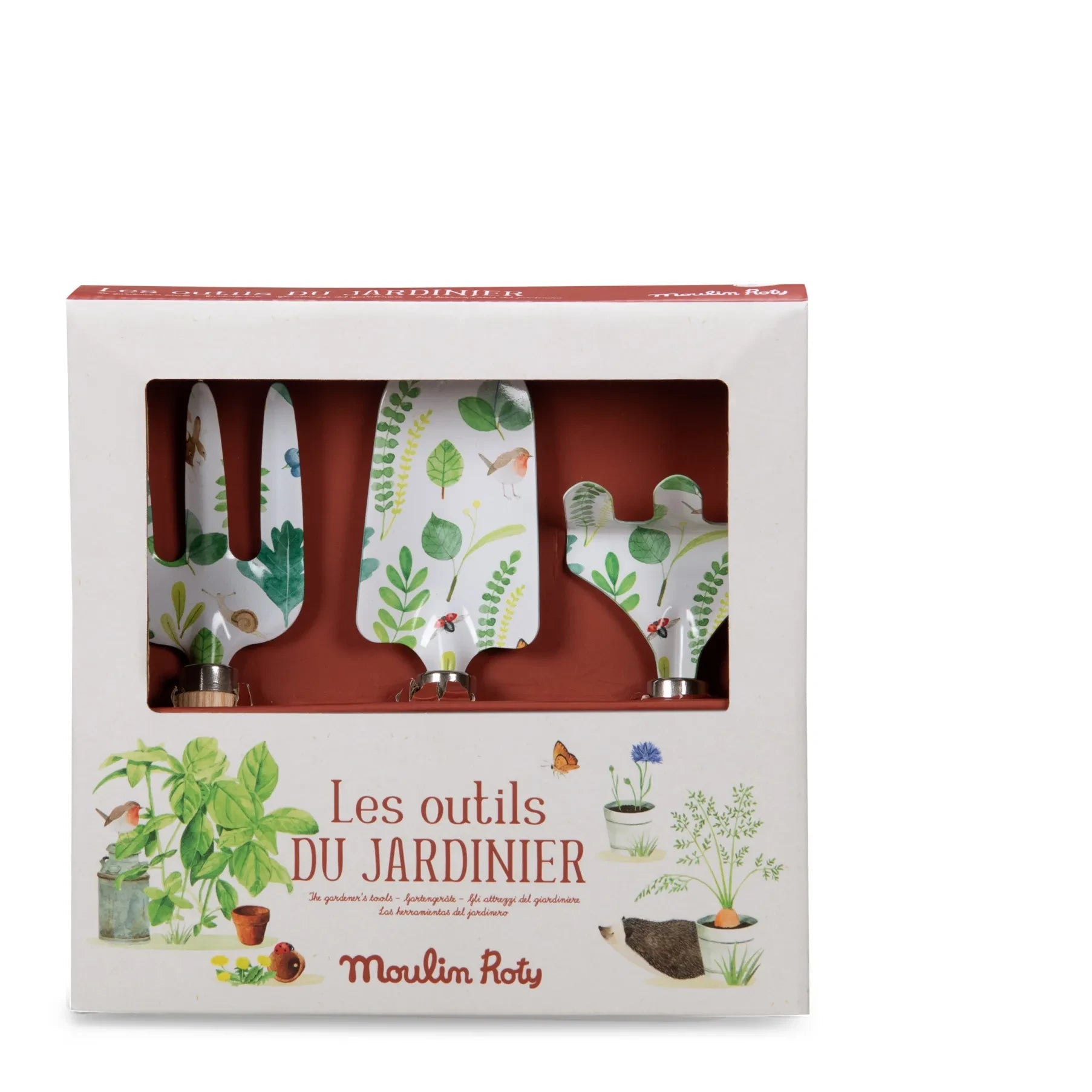 Moulin Roty - Le jardin du moulin Gartenwerkzeug-Set - 3-teilig