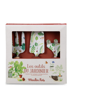 Moulin Roty - Le jardin du moulin Gartenwerkzeug-Set - 3-teilig