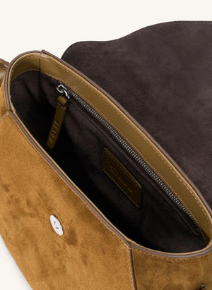 Staud - Bella Saddle Bag | Camel