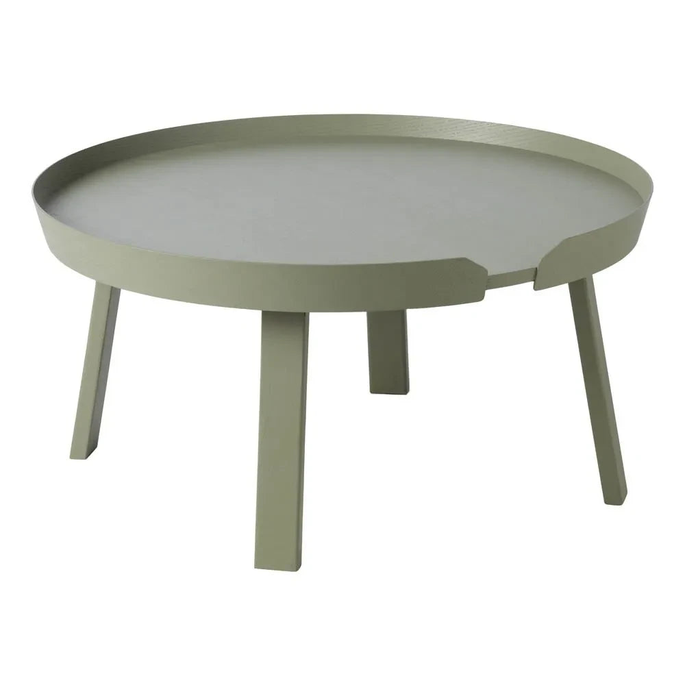 Muuto - Runder Couchtisch | Blassgrün