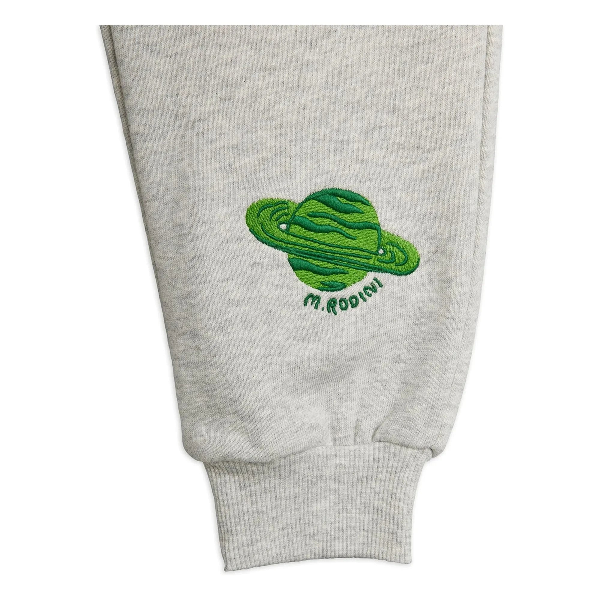 Mini Rodini - Alien Jogginghose aus Bio-Baumwolle | Heather Grau