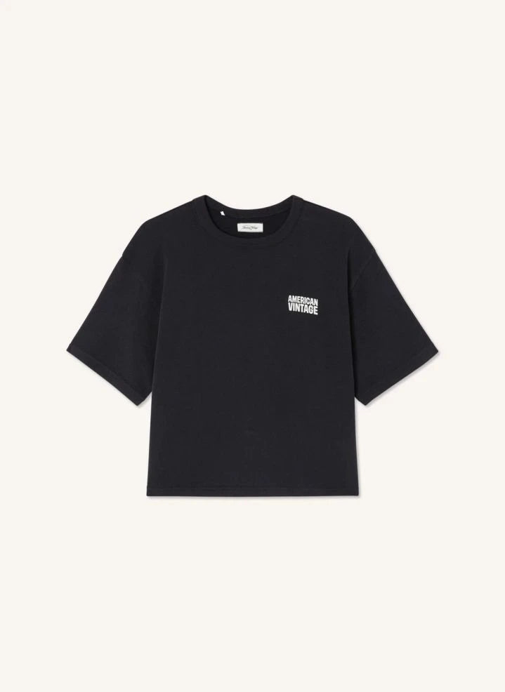 American Vintage - Ykobow T-Shirt | Schwarz