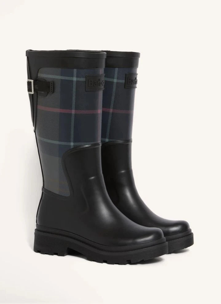 Barbour - Dena Lange Regenstiefel | Schwarz