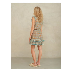 M.A.B.E. - Jaci Baumwollkleid | Orange