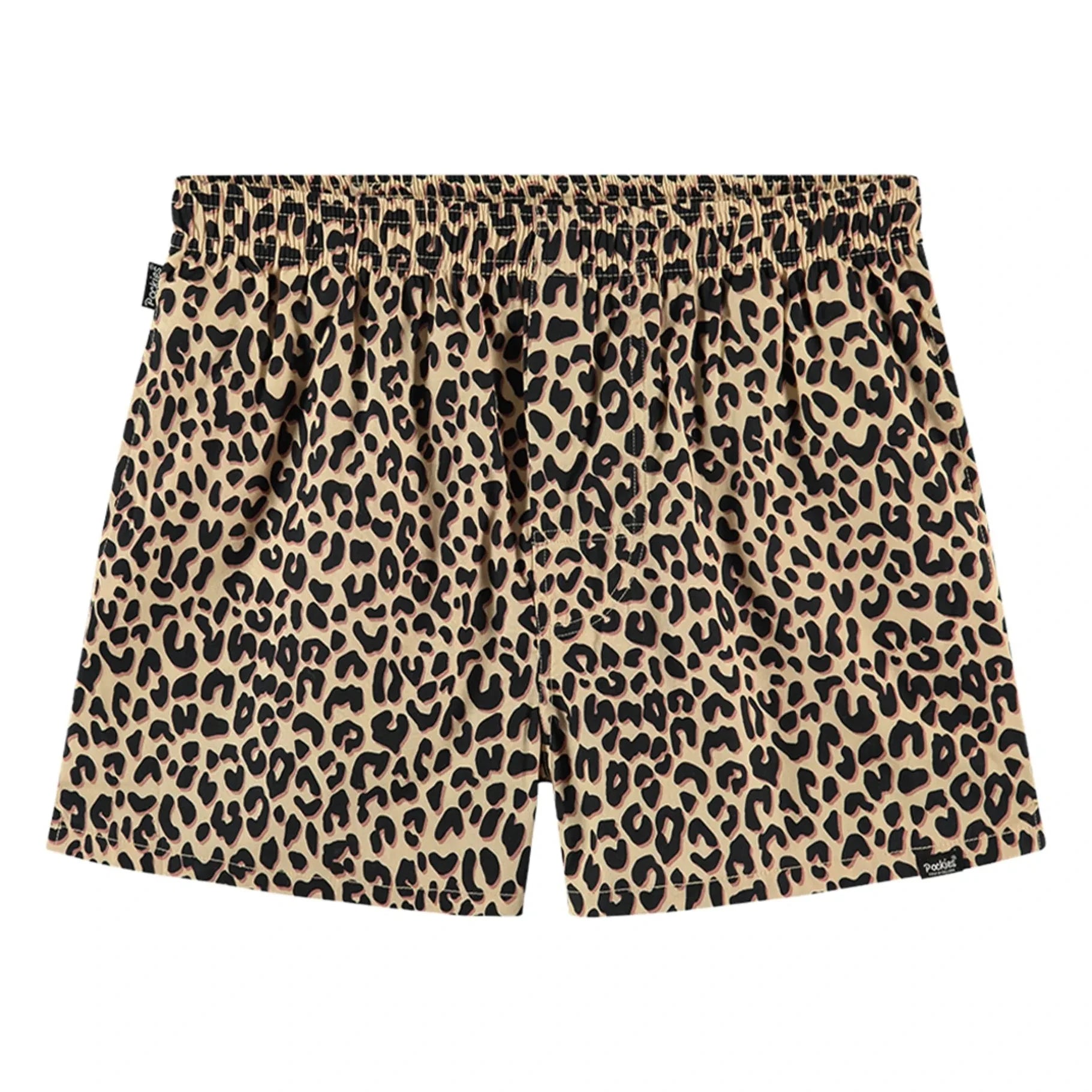 Pockies – Leoparden-Shorts | Beige