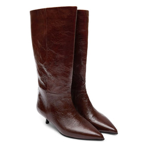 Augusta - Sydney Vernis Stiefel | Schokoladenbraun