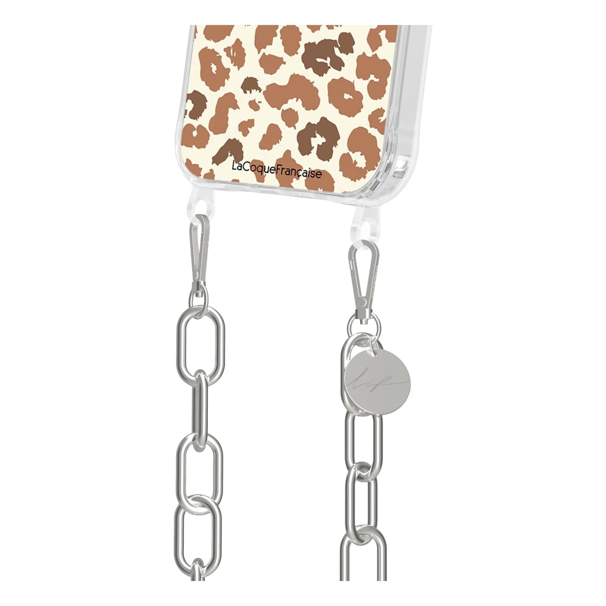LaCoqueFrançaise - iPhone Hülle Leopard-Muster | Braun