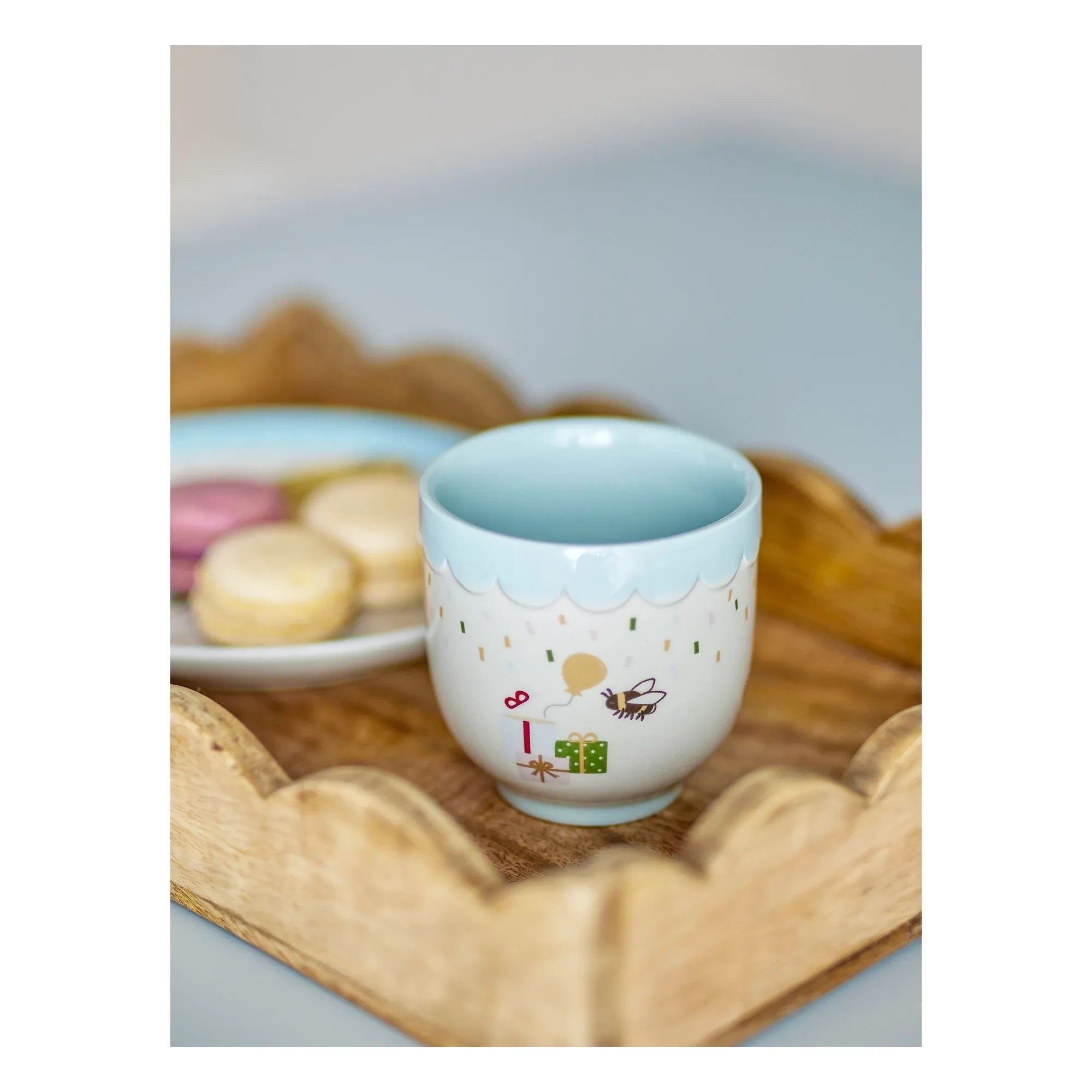 Bloomingville Mini - Celebrate Glasbecher | Blau
