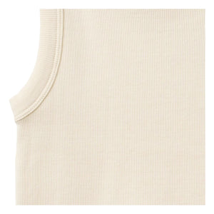Wheat - Minka Bio-Baumwoll-Ripp-Tanktop | Elfenbein