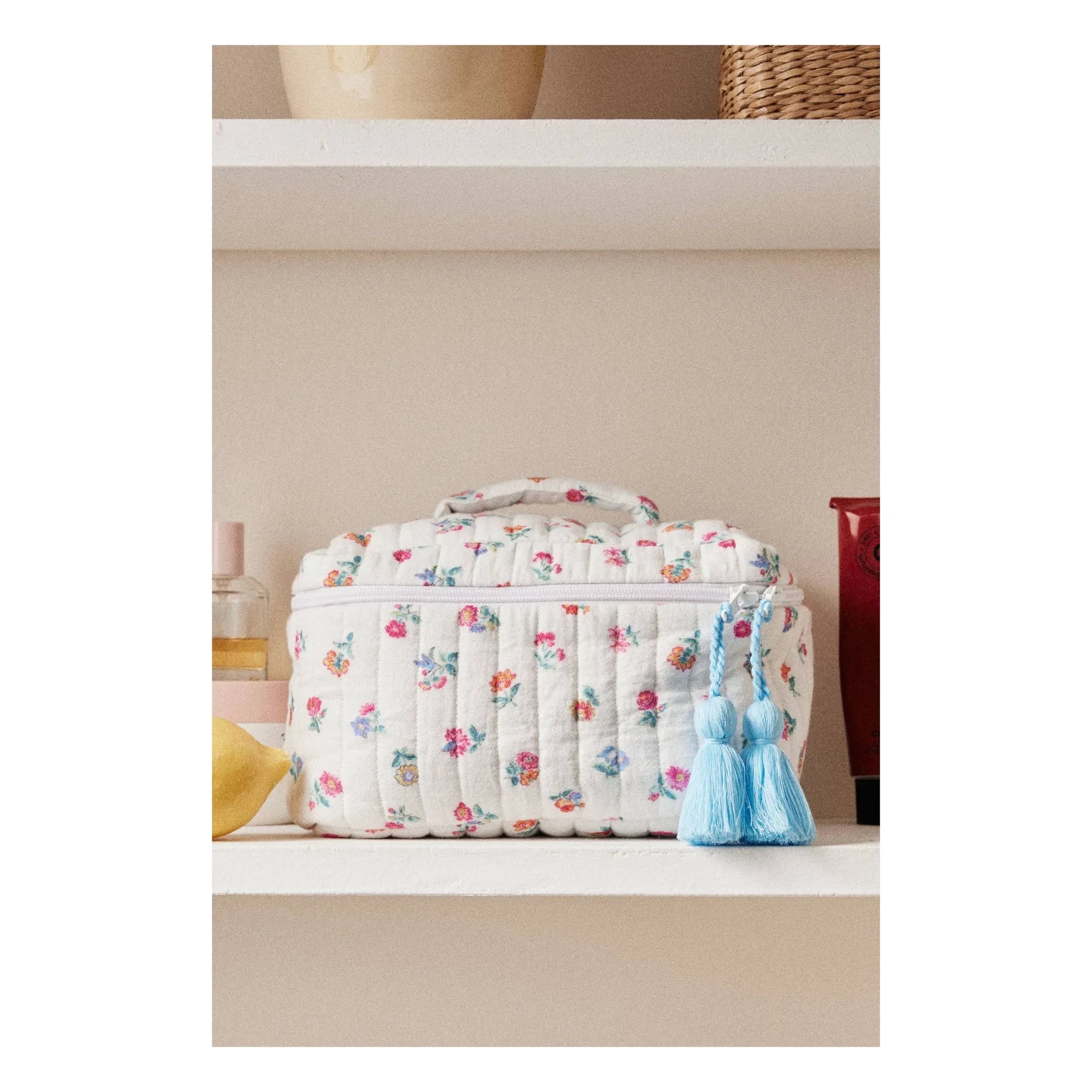 Louise Misha - Laety Kosmetiktasche | Weiß