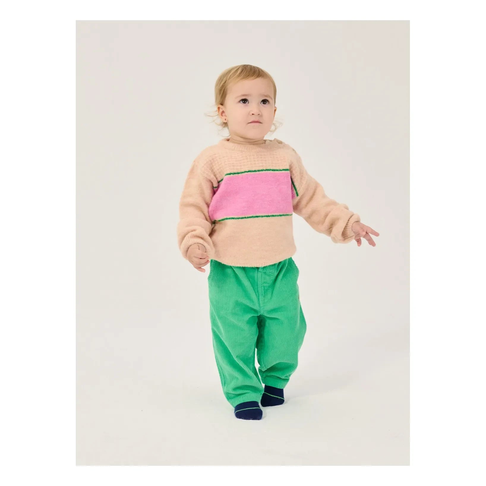 Bobo Choses – Pilzförmige Hose aus Bio-Baumwolle | Grün