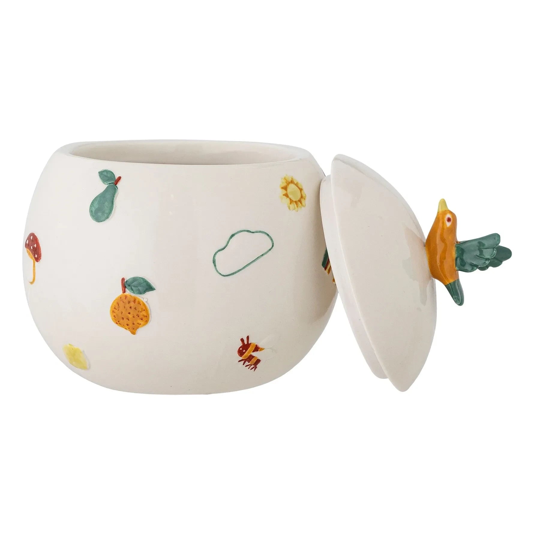 Bloomingville Mini - Agnes Steingut-Aufbewahrungsbox