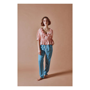 Emile et Ida - Karottenhose aus Jeans | Blau