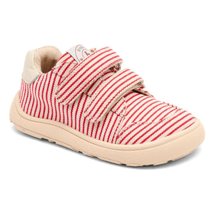 bisgaard - Gestreifte Kratz-Sneaker | Rot