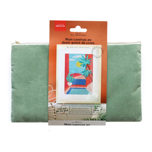 La Petite Épicerie - DIY Halbstich Leinwand Set