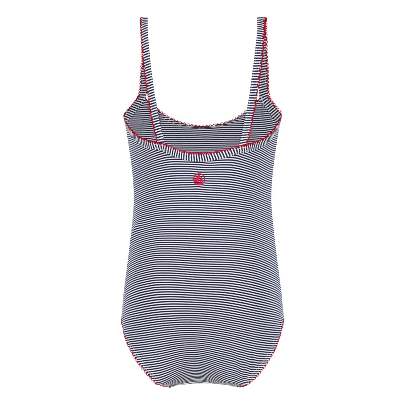 Petit Bateau - Gestreifter Badeanzug | Marineblau