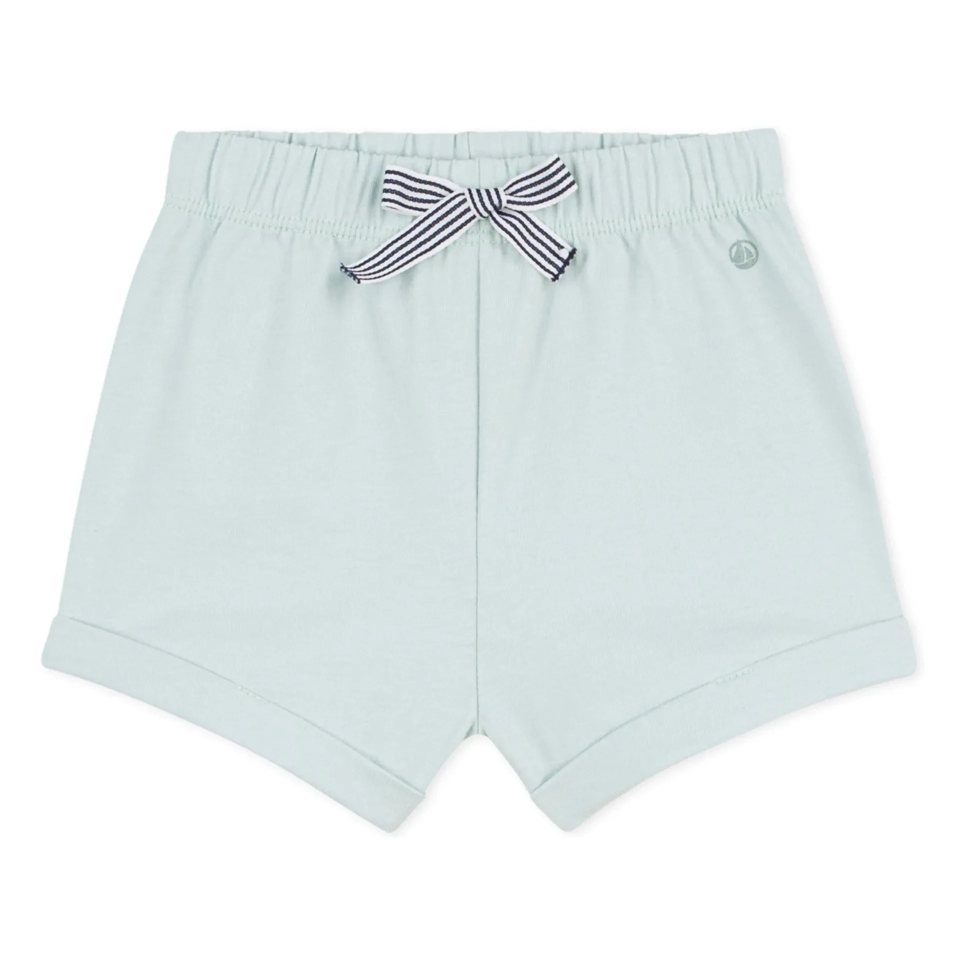 Petit Bateau – Bio-Baumwoll-Frottee-Shorts | Türkis