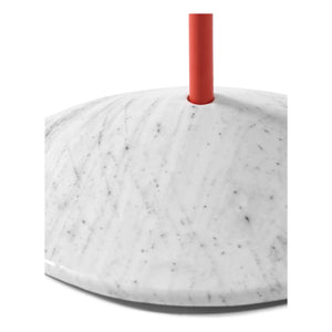 Valerie Objects - Stehleuchte N°2 aus Marmor, Muller Van Severen | Rot