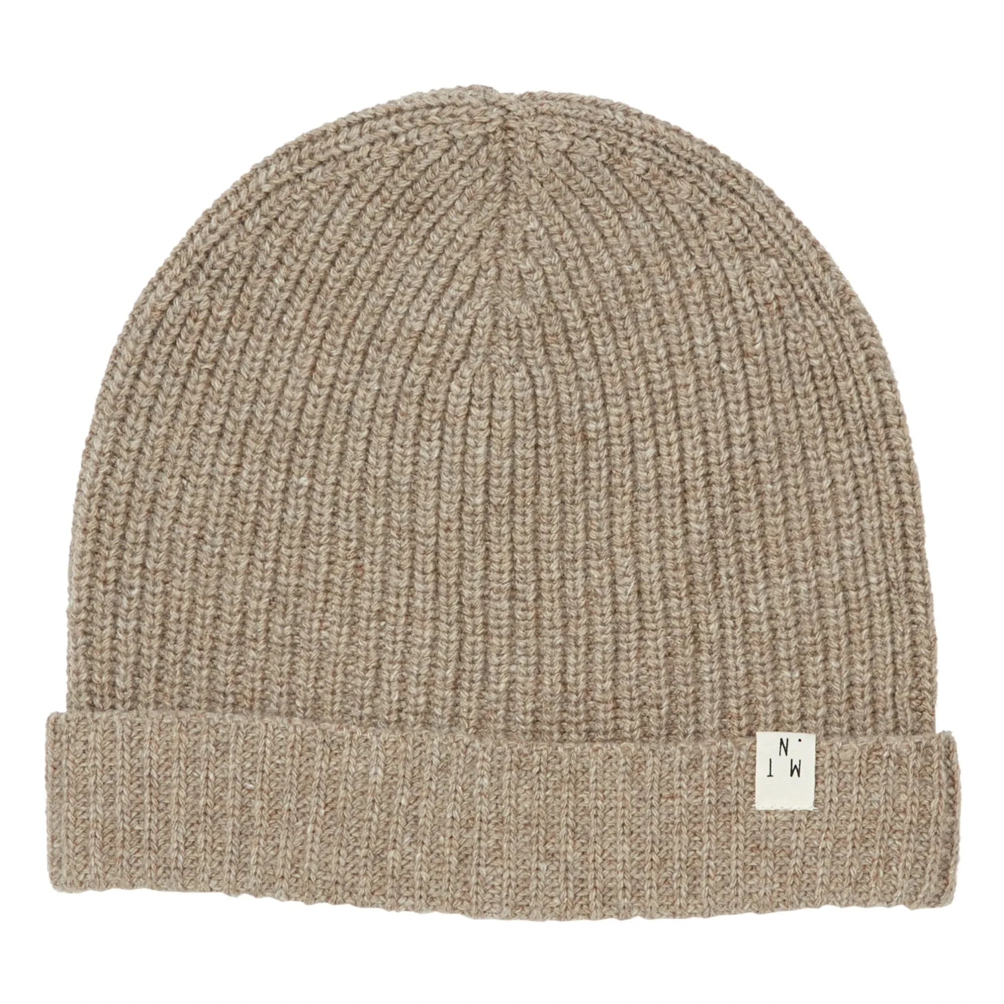 Matona - Recycelte Strickmütze | Taupe Braun