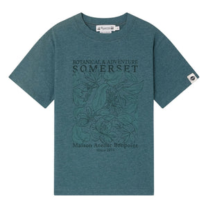 Bonpoint - Thibald T-Shirt aus Bio-Baumwolle | Peacock Blue