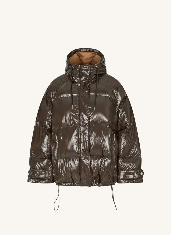 Lollys Laundry - Shelby Pufferjacke mit Füllung aus recycelten Fasern | Braun