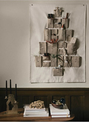 Ferm Living - Adventskalender aus Bio-Baumwolle