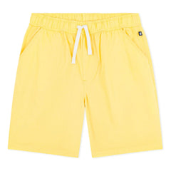 Petit Bateau - Unifarbene Leinen-Bermudas | Gelb